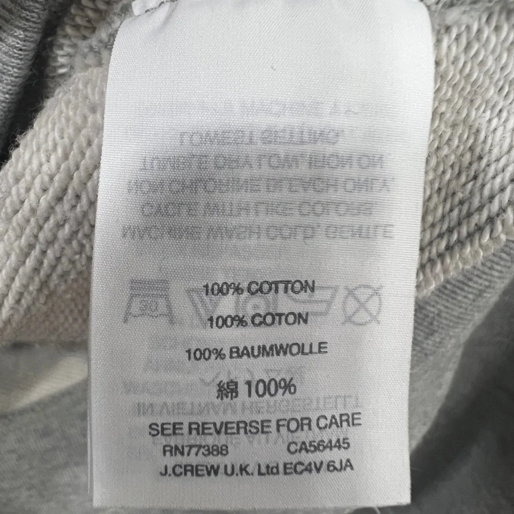 J. Crew Asymmetrical Ruffle Sweatshirt - Picture 5 of 5